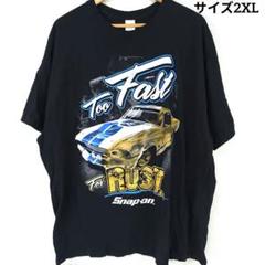 ✨極美品✨ シェルビー エレノア スナップオン ロゴプリント 半袖Tシャツ 黒
