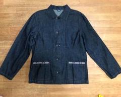 E8912◾️ピンクハウス　フード付　インディゴ　デニムジャケット 中古・古着通販】PINK HOUSE (ピンクハウス) デニムジャケット