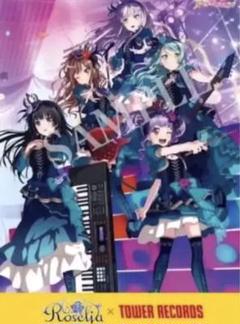 バンドリ Roselia Edel RoseⅡ B2ポスター Voice Actor Card Collection EX VOL.03 Roselia「Edel RoseⅡ