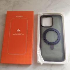 iPhone 15 Pro Max MagSafe対応 パープル 磁気リング