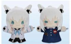 ホロライブ 大神ミオ& 白上フブキパペットぬいぐるみ 4個セット