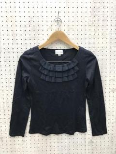 コンサバギャルvibes古着 courreges フリルネックカットソー