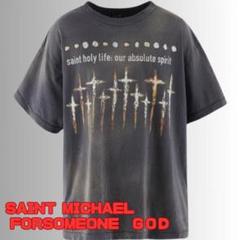 Saint Michael - Saint Michael X Forsomeone God T-shirt | HBX