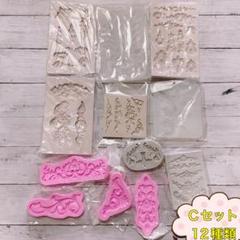 H2333 シリコンモールド　フレーム　装飾　食用　フォンダンモールド　レース