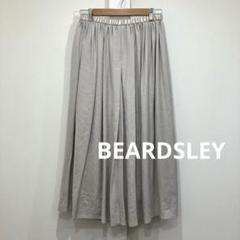 BEARDSLEY ビアズリー スエード シワシフォン ギャザーパンツ 日本製