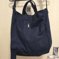 ポロ キャンバス ショッパー トート / ブラック