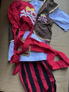 BECOS ベビー ロンパース ハロウィン コスプレ 仮装 (80cm 海賊)