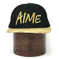 AIME ビンテージ キャップ オーストラリア 自然保護 発掘 刺繍 古着 F8