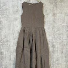 【美品】YAECA ヤエカ ロングワンピース ノースリーブ レディース M