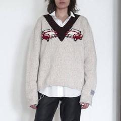 SUNSEA ペーパー ニット メッシュ サマーニット 古着 SUNSEA ペーパー ニット メッシュ サマーニット 古着 - メルカリ
