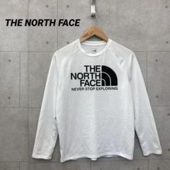 THE NORTH FACE ザノースフェイス ロングスリーブ メンズ M 白
