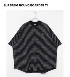 SEESEE SUPERBIG ROUND BOARDER TEE Lサイズ SEESEE SUPERBIG ROUND BOARDER T1 - メルカリ