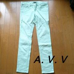 デニム スキニーパンツ A.V.V アー ヴェ ヴェ イトキン