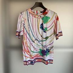 LEONARD FASHION 花柄ペイズリー Tシャツ L 楽天市場】レオナール（Tシャツ・カットソー｜トップス