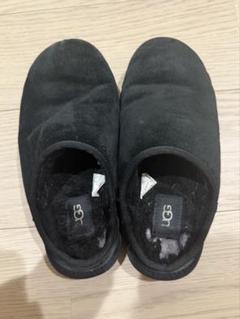 アグ UGG ファースリッパ ブラック ２４cm