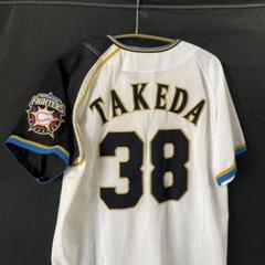 日本ハムファイターズ　ホームユニフォーム　伏見選手　Ｌサイズ　未使用・美品 replica-uniform-