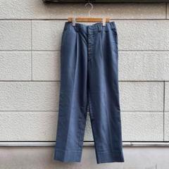 -90s USA古着 ストライプ柄 スラックスパンツ 中国製造 vintage