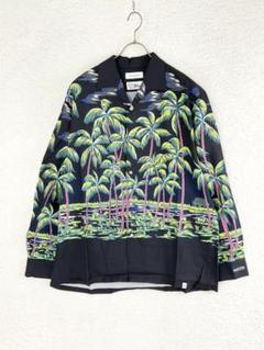 Nike アロハ柄　パームツリー柄 シャツ XXL BONE BLOOM ALOHA SHIRT