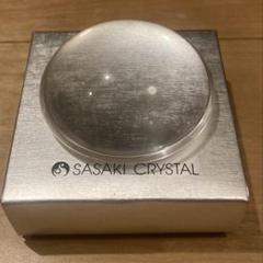 元箱付　蠣崎マコト　刻印入　ペーパーウェイト　ガラス作家　工芸　骨董　文鎮　気泡 ms_paperweight_image13.jpg