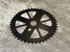 クロスチェーンリング シルバー アルミ old bmx クロスチェーンリング シルバー アルミ old bmx