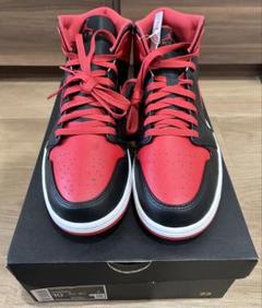【新品】NIKE Air Jordan1 Mid Bred ブレッド ナイキのサムネイル