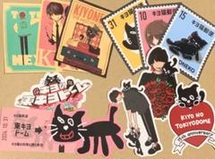 【ぽ】キヨ　キヨくじ　B賞　プレート(ブルーセット) キヨ15周年くじ(オンラインくじ)