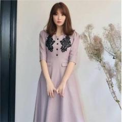 き*ら様 Herlipto Lace Motif Twill Long Dres 2025年最新】lace motif twill long dressの人気アイテム - メルカリ