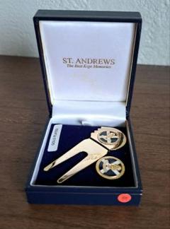 セント・アンドリュースリンクス　ゴルフボールマーカー　グリーンフォーク St ANDREWS - グリーンフォーク | ブラッククローム | ユニ