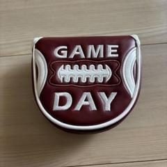 ゴルフヘッドカバー パターカバーマグネット開閉式 マレット用game day