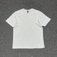 00s old gap フェードフットボールTシャツ オフホワイト L 前V