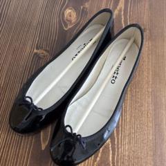 【シューズ】repetto Lux patent leather Flamme