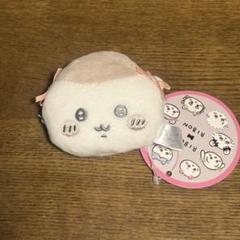 ちいかわCHIIKAWA リボン　ミニがま口ポーチ　ぬいぐるみ　くりまんじゅう