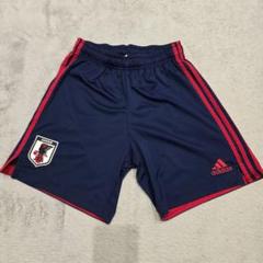 adidas アディダス 日本代表 ハーフパンツ L ネイビー レッド サッカー