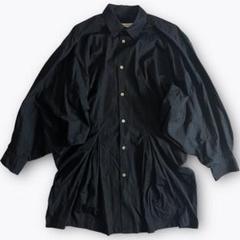 【AD1988】COMME des GARCONS バルーンスリーブシャツ 黒