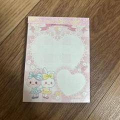 うさちゃんシュークリーム メモ帳 chikantea2.jpg