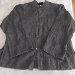 最安値最終値下げひひひ hihihi鹿児島チャイナジャケット　チェック　Mサイズ