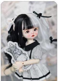 WY68 BJD 1/3 人形 ドール ウィッグ カツラ 耐熱 ハンドメイド