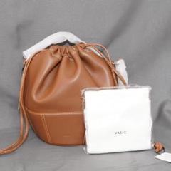 【新品】VASIC GEM バスケットバッグ ブラウン