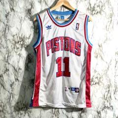 【保存版】 adidas NBA #11 ユニフォーム アイザイア・トーマス ピストンズ ウェア