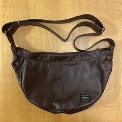 美品★ PORTER フリースタイル　三日月ショルダー PORTER ポーター フリースタイル ショルダーバッグ 707-07186