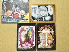 デスノート ふぁぼカ クリアカード 箔押し レアカード 全5種コンプ 小畑健 A DEATH NOTE トレーディングふぁぼカ