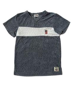 グレー Vネック Tシャツ Mサイズ