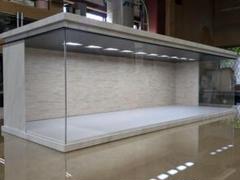 butterfly-move.152様　アクリルショーケース2階建　4面透明仕様 butterfly-move.152様アクリルショーケース2階建4面透明仕様