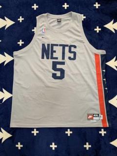 ナイキ NIKE J・キッド ニュージャージーNETS オールドジャージ 4XL