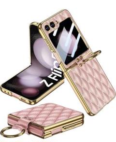 ギャラクシー Z Flip5 ケース リング付き Galaxy Z Flip5