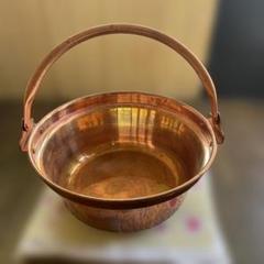 純銅製 銅鍋 山菜鍋 30型 送料込み - メルカリ