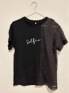 黒 Tシャツ 半袖 160cm GU