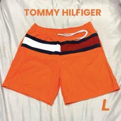 TOMMY HILFIGER 水陸両用 スイムパンツ オレンジ L