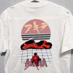 金田 正太郎 AKIRA リプリント Tシャツ 半袖 メンズ 新品 個性的 白