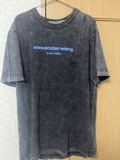 alexanderwang ブラック Tシャツ Lサイズ